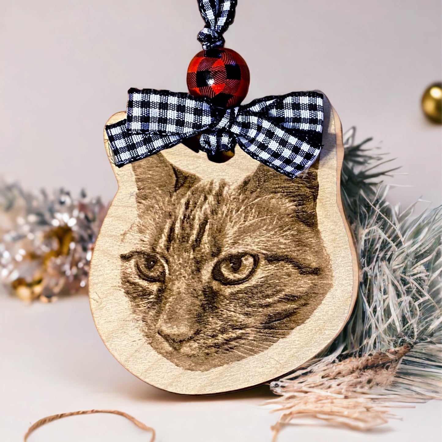 Personalized Pet Portrait Ornament