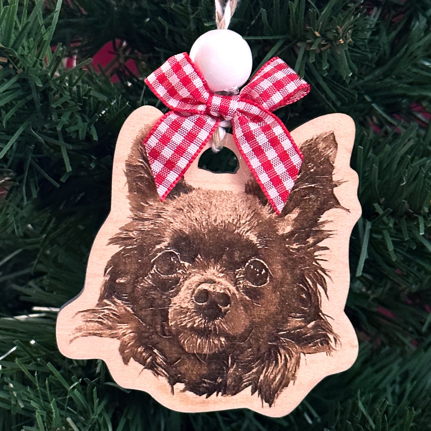 Personalized Pet Portrait Ornament